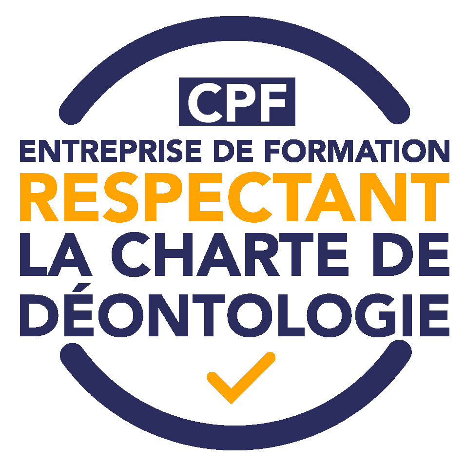 Macaron Charte de déontologie CPF